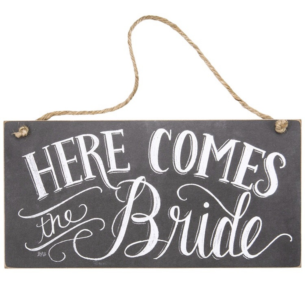 Here Comes The Bride Sign-Perfect for Ring Bearer!